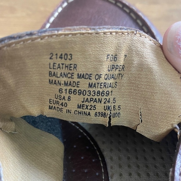 Thom McAn brown leather clogs size 8 - Picture 14 of 16